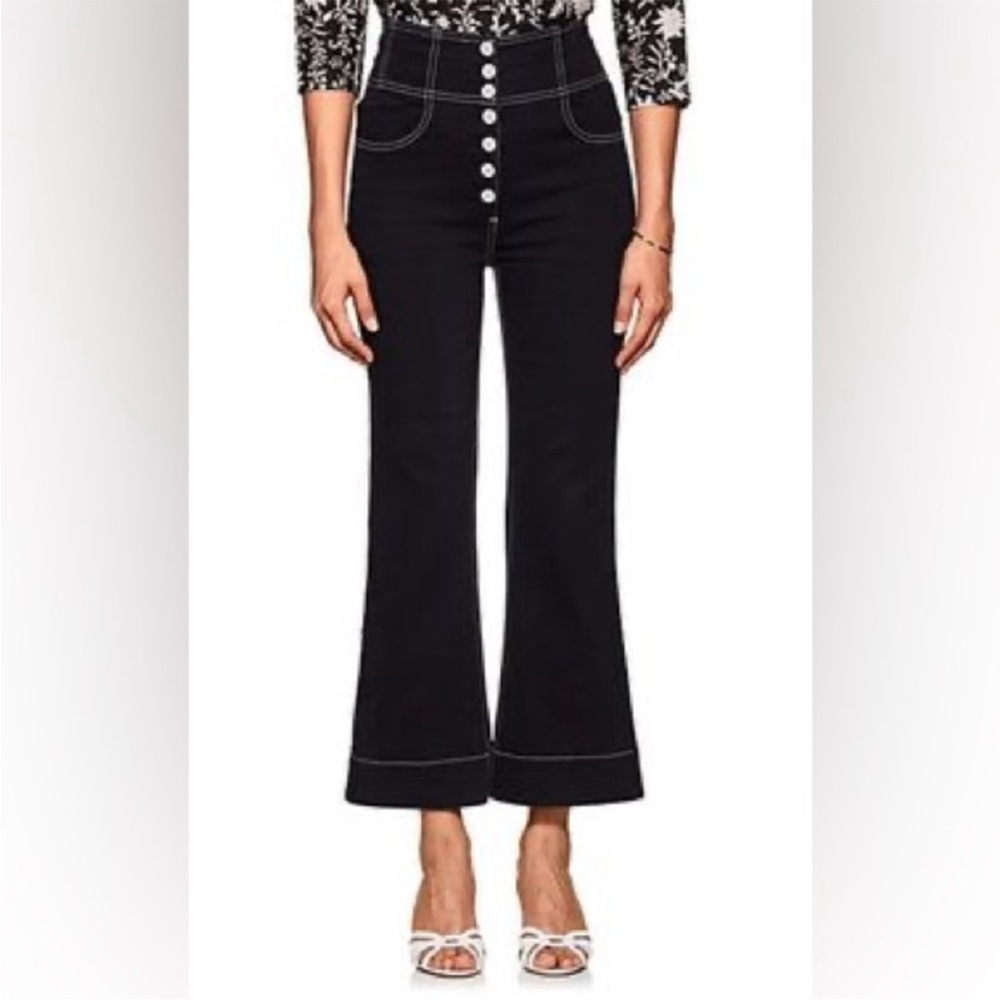 Ulla Johnson‎ High Waisted Ellis Jean button fly size 0 flare
